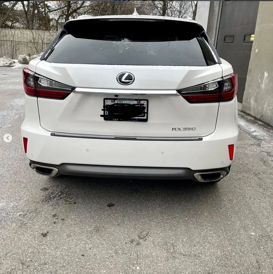 Lexus RX350 rear end fully restored